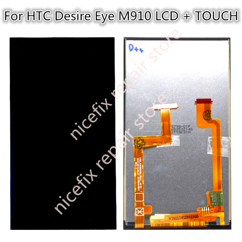 5 2 &quotчерный ЖК дисплей для htc Desire Eye M910 M910x M910n Дисплей с сенсорным экраном