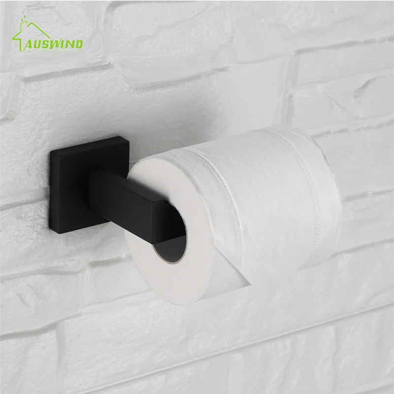 Настенный держатель для туалетной бумаги AUSWIND из нержавеющей стали квадратное