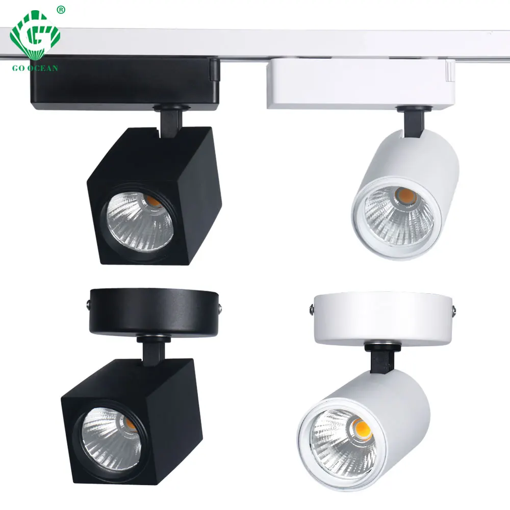 Светодиодный Трековый Светильник направленного света s 12W CREE потолочный