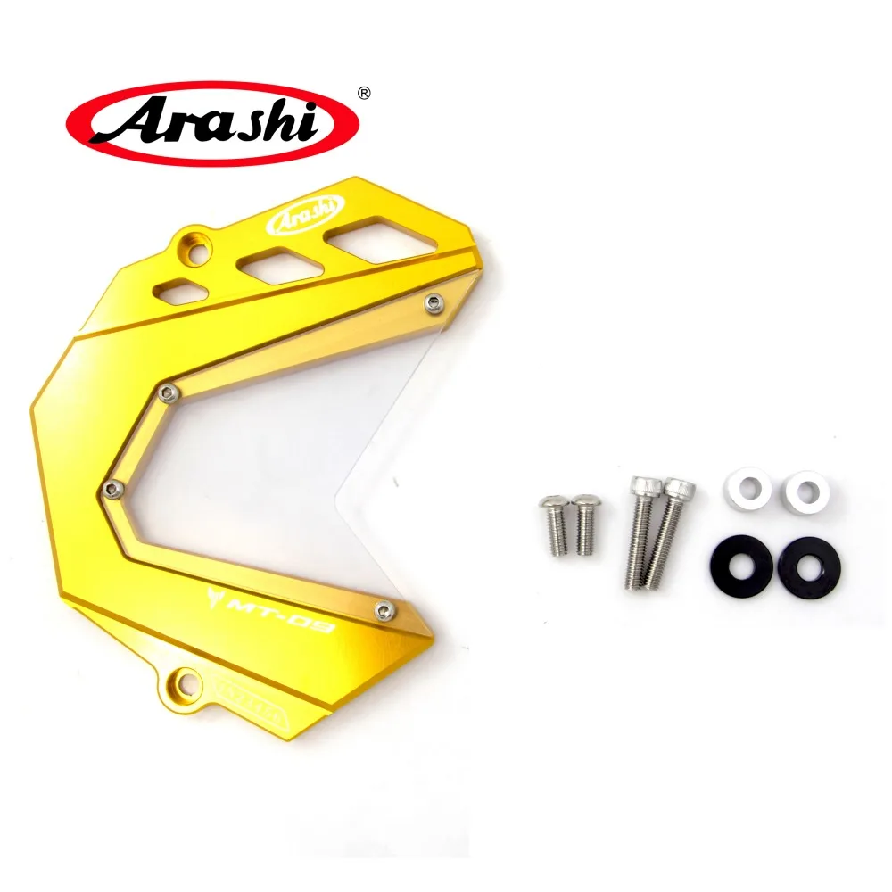 Arashi 1 шт. для YAMAHA Φ 2013 2017 CNC MT09 FZ09 FJ09 Защитная крышка цепи мотоцикла Карманный