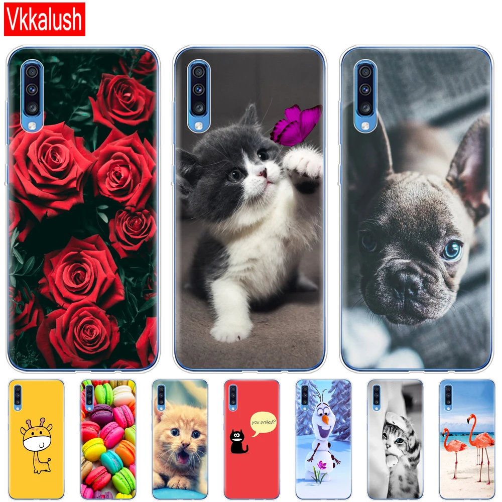 Для samsung A70 чехол Мягкий ТПУ задняя крышка для телефона samsung Galaxy A70 силиконовый чехол s Coque Capa A 70 A705 A705F бампер