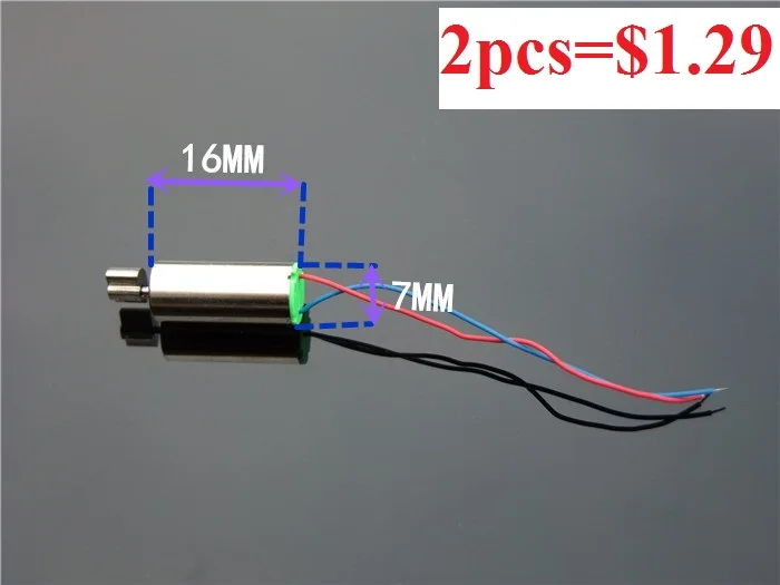 2 шт. Электрический вибратор 3 4 5 в 7*16 мм|motor projector|motor lampmotor scarf |