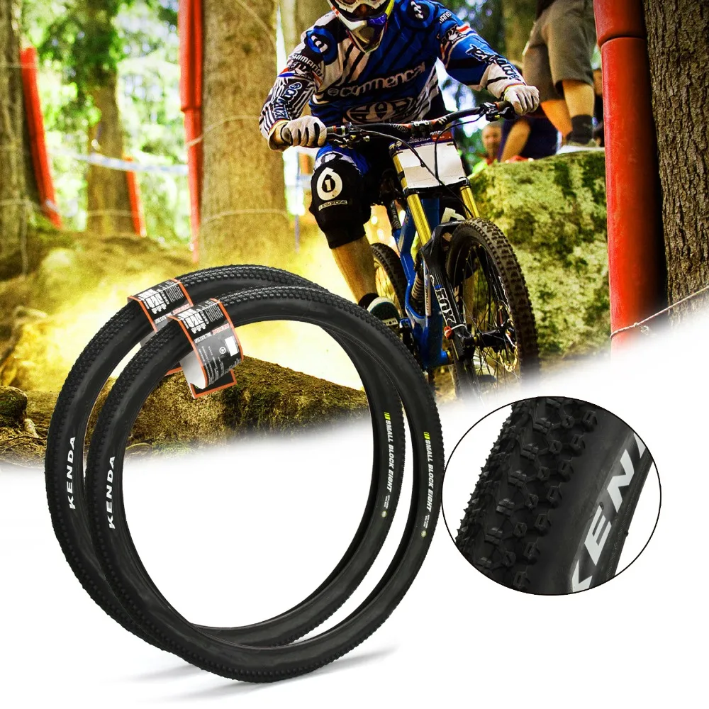 KENDA K1047 bicycle tire 26*1.95 60TPI mountain bike tires ultralight anti puncture tyres small block eight soft side