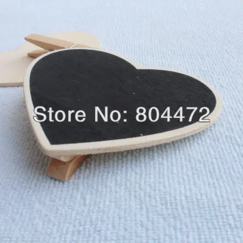 Бельевой клип доска крошечные сердце небольшой деревянный Доска Пег/клип (48