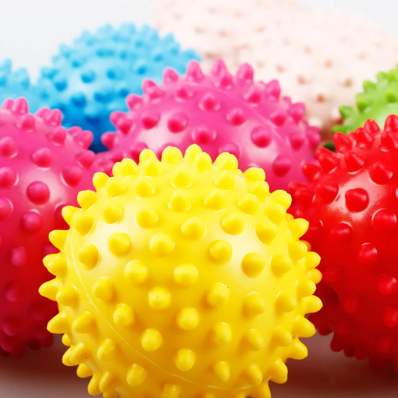 Child massage ball infant Small burry tactility wave touch toy 6 colors 12pcs/ a lot | Игрушки и хобби