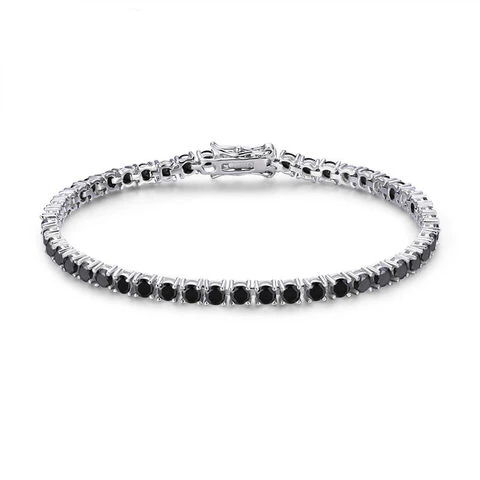 Женские Классические теннисные браслеты CMajor из стерлингового серебра 925 пробы с