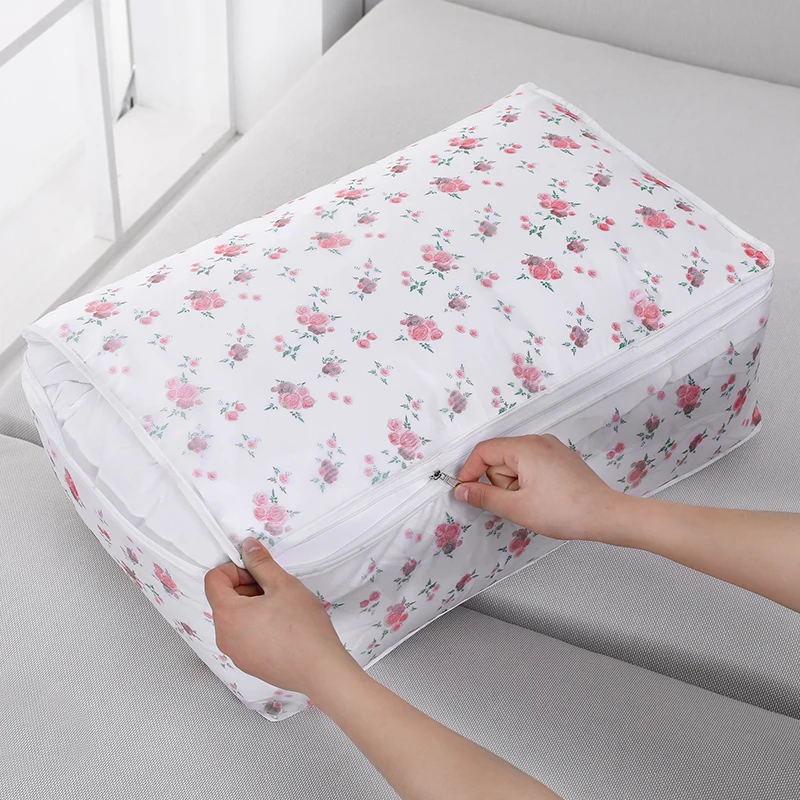 Foldable Storage Bags Household quilt moving clothes moisture-proof | Дом и сад
