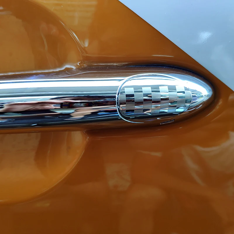 Бренд Mini Cooper ABS материал УФ защищенный хром стиль ключ крышка для Mini Cooper F55 F56 F57 F54 F60(1 шт./компл