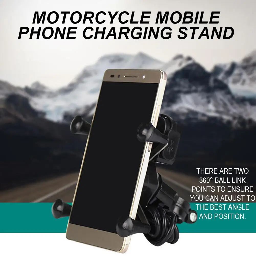 Универсальный мотоциклетный держатель для сотового телефона водонепроницаемый