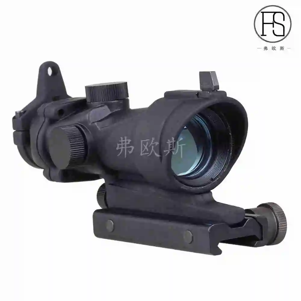 Охотничий Прицел ACOG 1X32 тактическая красная точка реальная зеленая волоконно