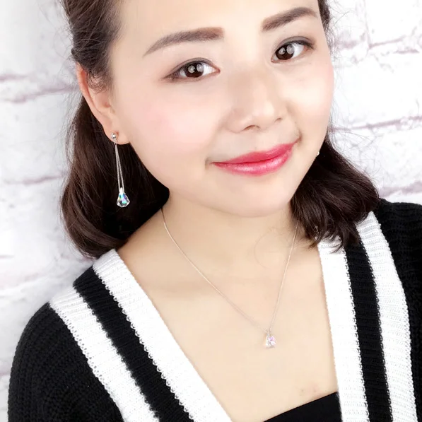 Кристаллами от Сваровски Ювелирные наборы для невест Свадебные обручальные