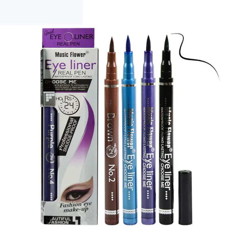 5 цветов на выбор черная коричневая синяя фиолетовая зеленая жидкая подводка для