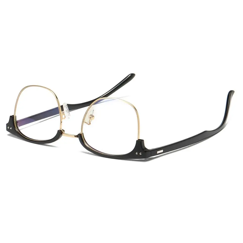 Цветные солнцезащитные очки анти-синие модные металлические Оптические