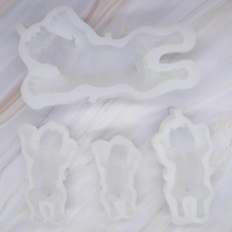 Симпатичная силиконовая форма Shar Pei мусс торт 3D для мороженого пудинг инструмент