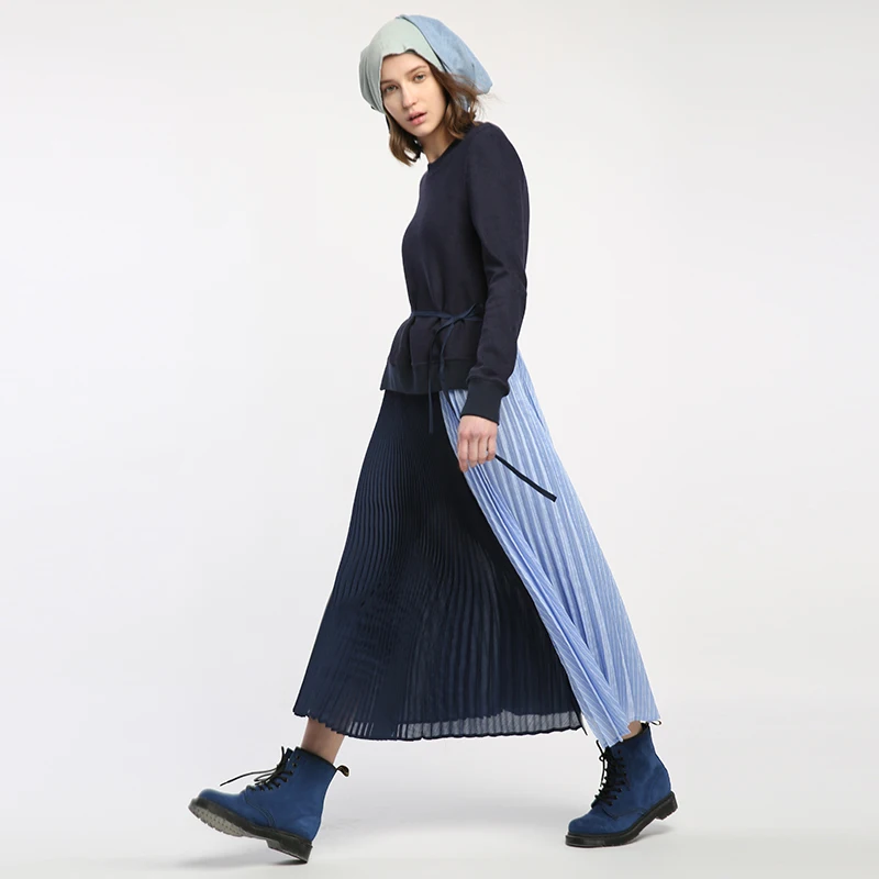 Faye's store оригинальный дизайн весна 2018 Новое поступление имитация двух частей