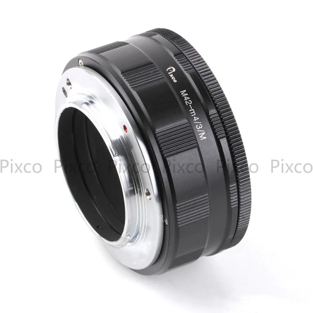 Pixco M42-M4/3 Регулируемый макро-бесконечный объектив адаптер для M42 крепление для камеры Micro Four Thirds 4/3