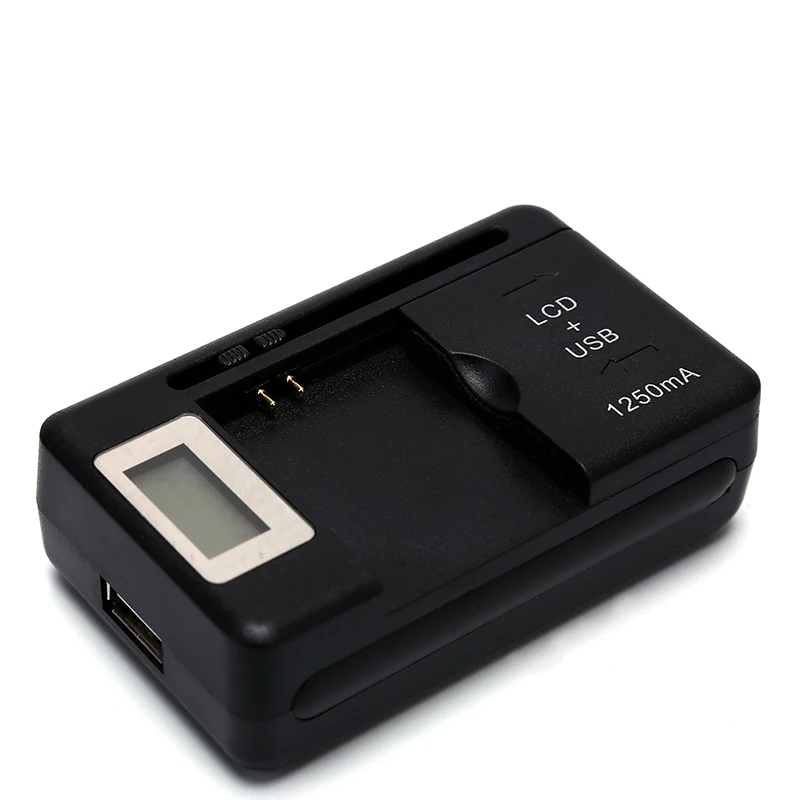 Мобильное зарядное устройство Универсальный ЖК-экран индикатора usb-порт сотовый телефон смарт-зарядное устройство s зарядное устройство+ розничная коробка