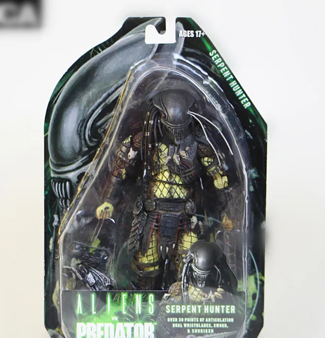 SAINTGI Чужой против Хищника смешанных человеческих AVP 17th ABS 20 см модель Collectie дети