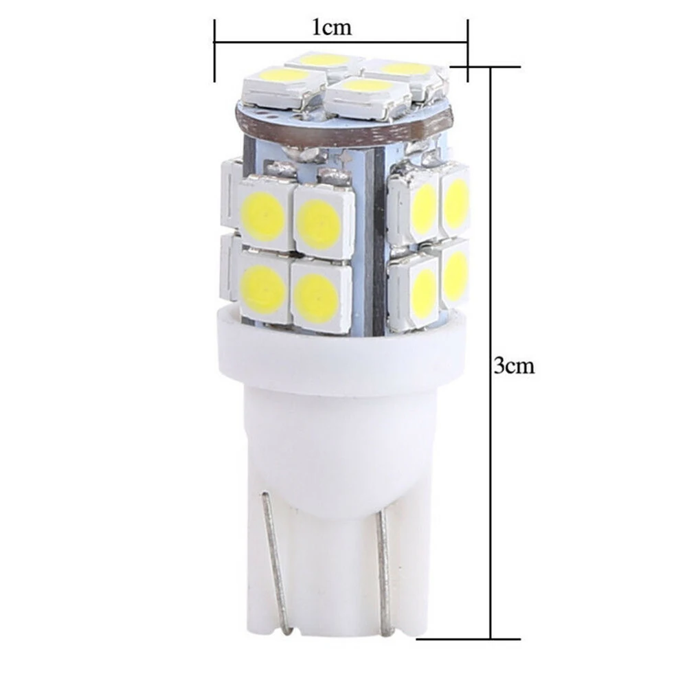 2Pcs T10 Car Interior Super Bright LED Light 20-SMD White 6000K Wedge Bulb 12V 4014 SMD Canbus | Автомобили и мотоциклы