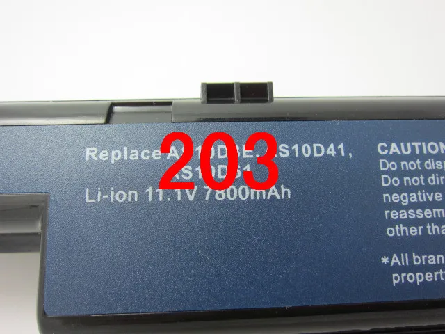 HSW ноутбук Батарея ForAcer 3ICR19/66-2 934T2078F AS10D AS10D31 AS10D3E AS10D41 AS10D51 AS10D61 AS10D71 AS10D73 AS10D75 акумуляторная батарея