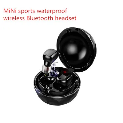 Беспроводной bluetooth V4.2 мини гарнитура super bass стерео наушники с микрофоном HiFi 480 мАч