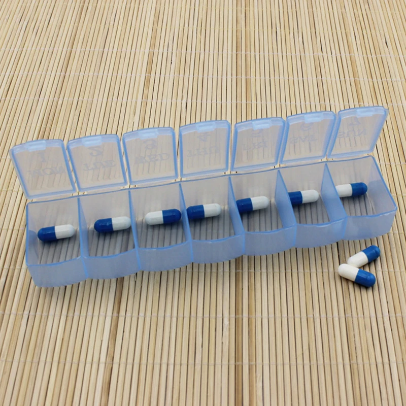 7 сетки медицинский ящик для таблеток переносной чехол хранения дней