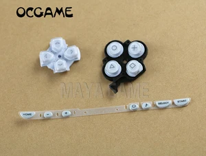 Набор кнопок OCGAME для PSP 2000 PSP 2000 Slim, разные цвета, левая и правая кнопки, запасные кнопки для ремонта, оптовая продажа