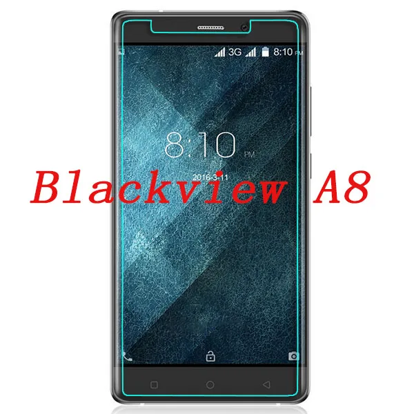 

2PCS Smartphone Tempered Glass for Blackview A8 5" 9H Explosion-proof Protective Film Screen Protector cover phone
