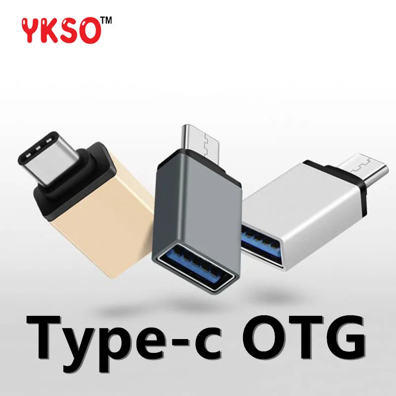 YKSO Тип C на USB адаптер OTG конвертер 3 0 Кабель для samsung Galaxy s8 Xiaomi Mi6 Mi5|Адаптеры Type-C| |