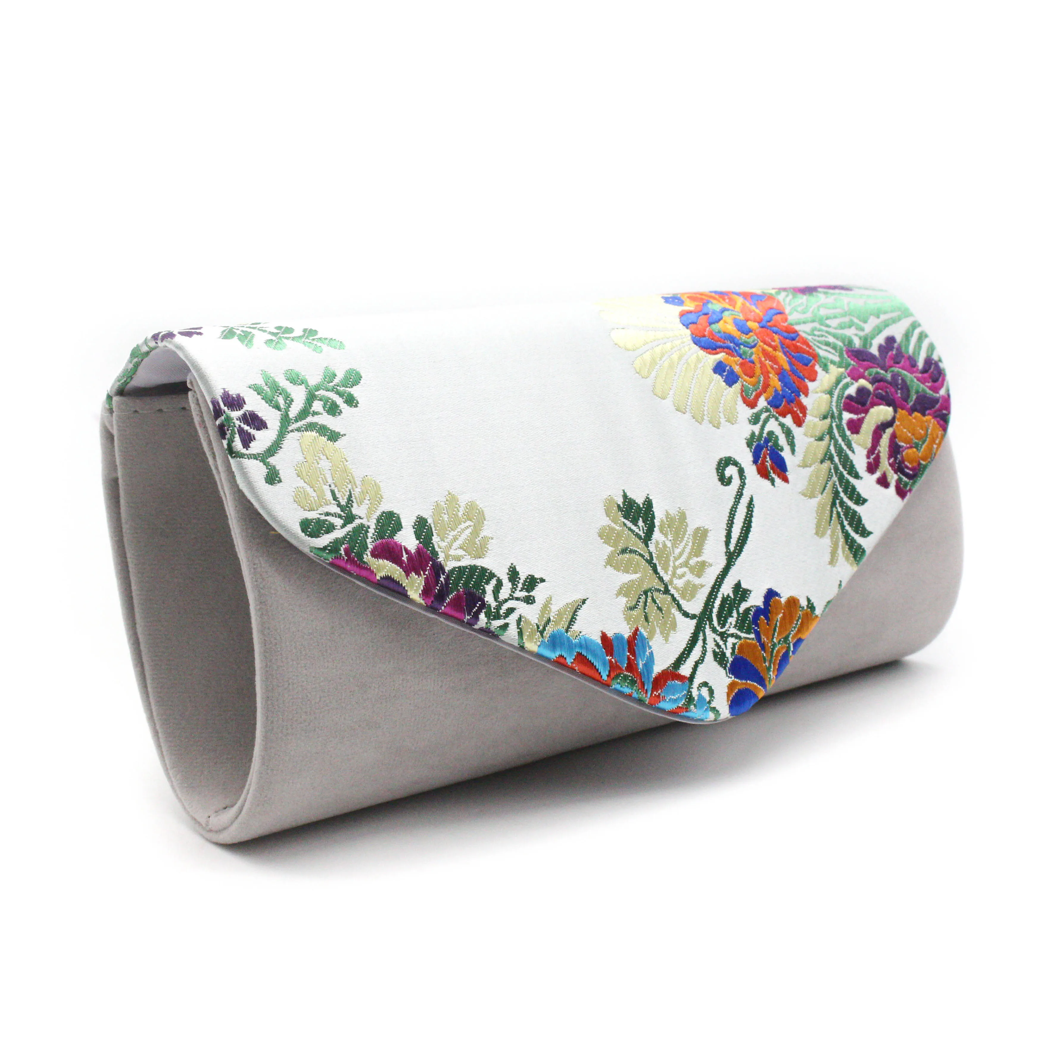 Вечерний Клатч в китайском ретро стиле с цветочной вышивкой Женский бархатный