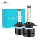 H7 H11 H1 HB3 H3 HB4 H9 9005 HB2 9006 Автомобильный светодиодный головной светильник лампы H4 (Подол короче спереди и длиннее сзади) ЛУЧ 8000LM 6500 к авто светодиодный автомобильный светильник 12V BE