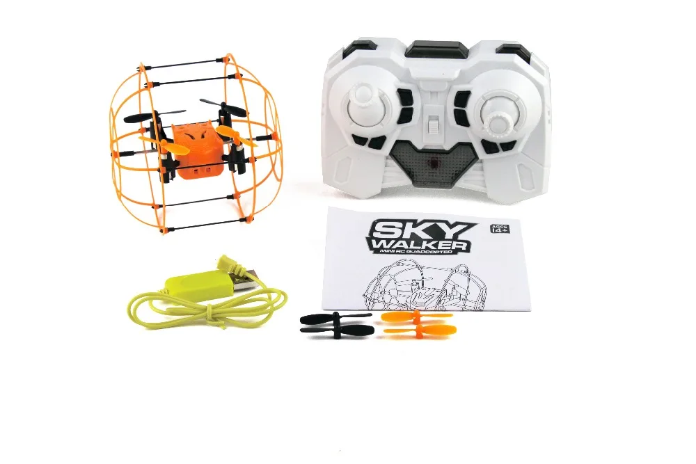 Квадрокоптер без Камера 3D цикл полета радиоуправляемая модель игрушки 2 4G 4CH