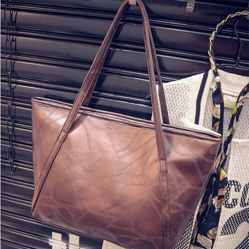 Женские сумки 2017 Известный дизайнерский бренд женские кожаные вместительные