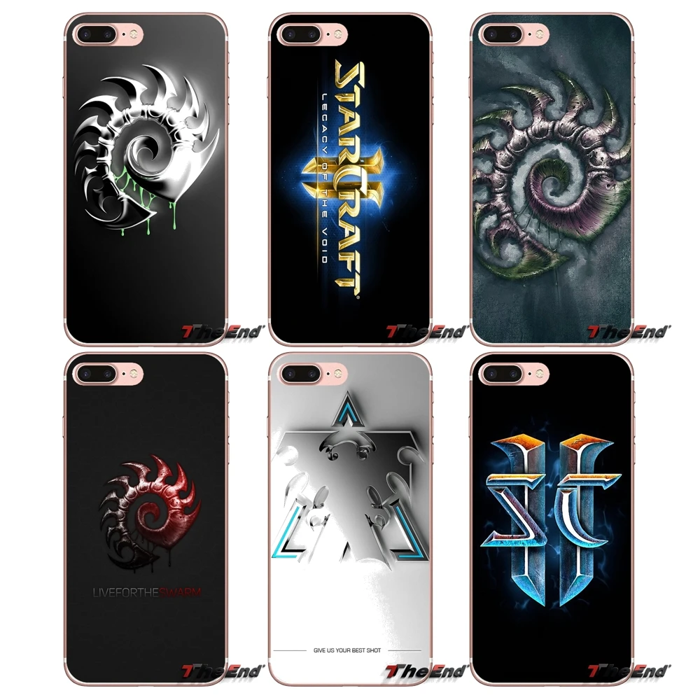 Чехол из ТПУ с логотипом StarCraft Games Blizzard Art Для Huawei G7 G8 Ascend P7 P8 P9 Lite Honor 4C 5X 5C 6X Mate 7 8 9 Y3 Y5