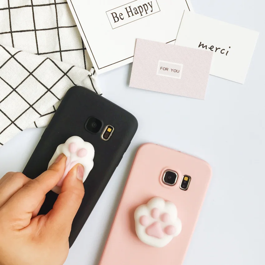 Милый 3d-силикон мягкими кошачий глаз мягкий чехол для телефона samsung A3 A5 A7 J3 J5 J7 max