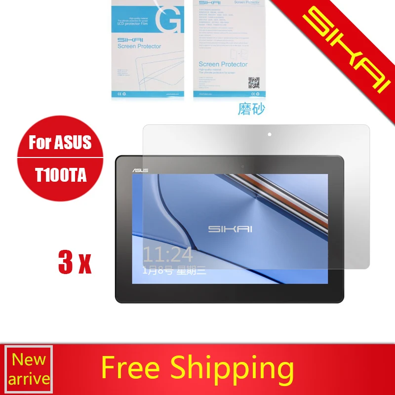 Sikai 3 x MATTE LCD Screen Protector Film For ASUS Transformer Book T100 T100TA 10.1'' with a little present | Компьютеры и
