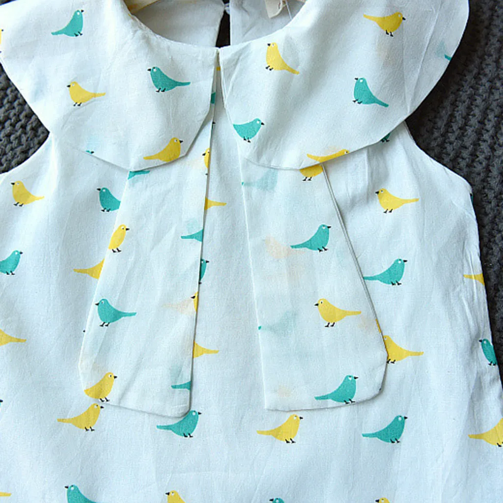 SAGACE/Детские летние платья для маленьких девочек Милые короткие принцессы без