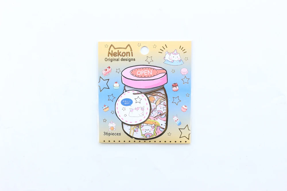 Domikee японские милые kawaii золотые фольгированные Мультяшные школьные наклейки для дневника планировщика канцелярские принадлежности, Конфеты DIY наклейки для телефона/фото