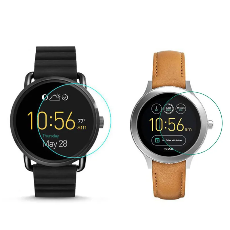 Защитная пленка для экрана из закаленного стекла Fossil Q Wander/Control/Marshal/Venture