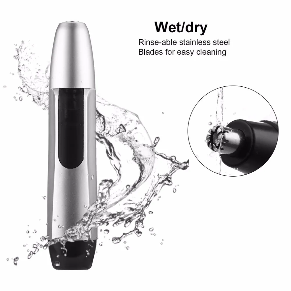 1 шт. электрический триммер для волос в носу уход за ушами аккуратный удаления