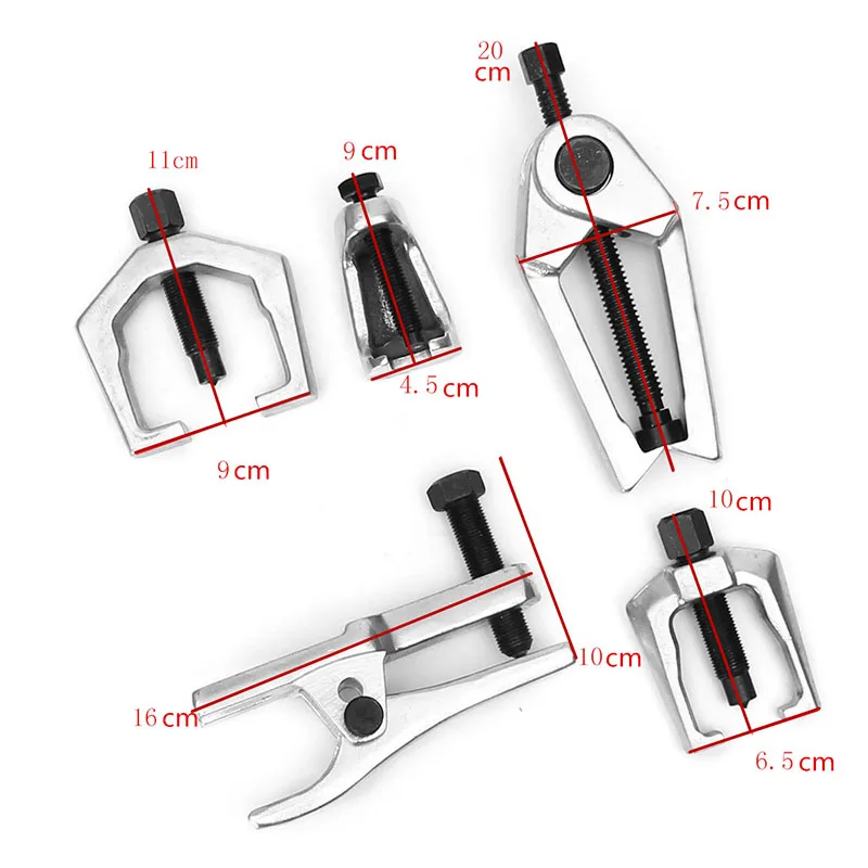 5 in 1 Front End Service Tool Kit Ball Joint Tie Rod Pitman Arm Puller Removers Head Extractor Car Repair Tools | Инструменты
