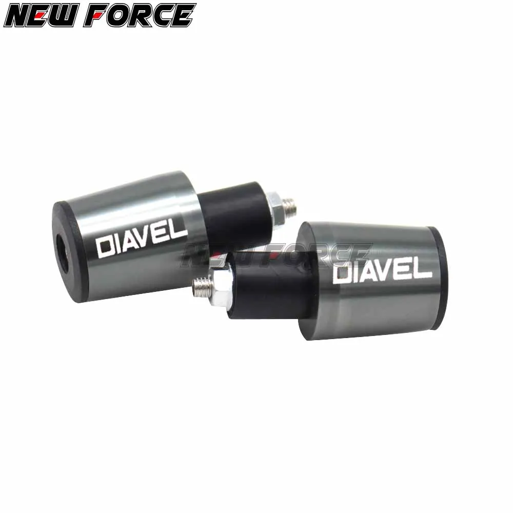 

CNC 22MM Handlebar Grips Handle Bar Cap End P For Ducati DIAVEL Diavel 2011 2012 2013 2014 2015