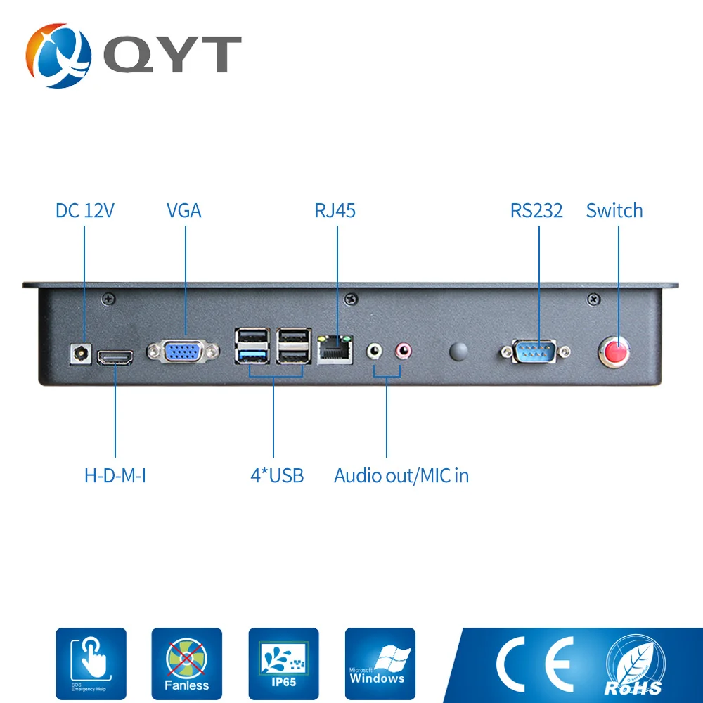 10 1 дюймовый мини компьютер Windows с сенсорным экраном|Промышленные компьютеры и