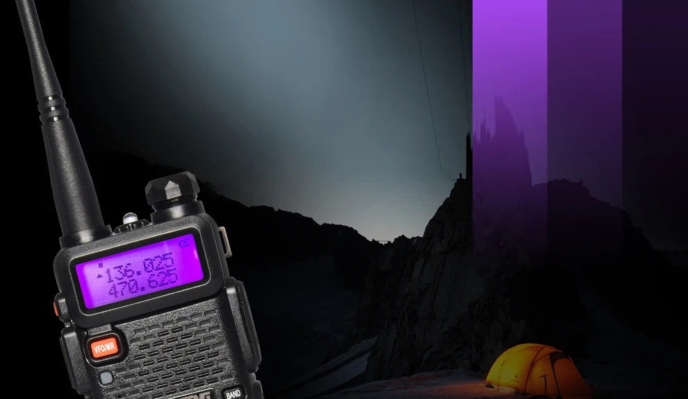 2 шт BaoFeng UV-5R портативная рация VHF UHF 3800mAh Двухдиапазонная двухсторонняя радио Baofeng uv5r портативная радиоприемопередатчик