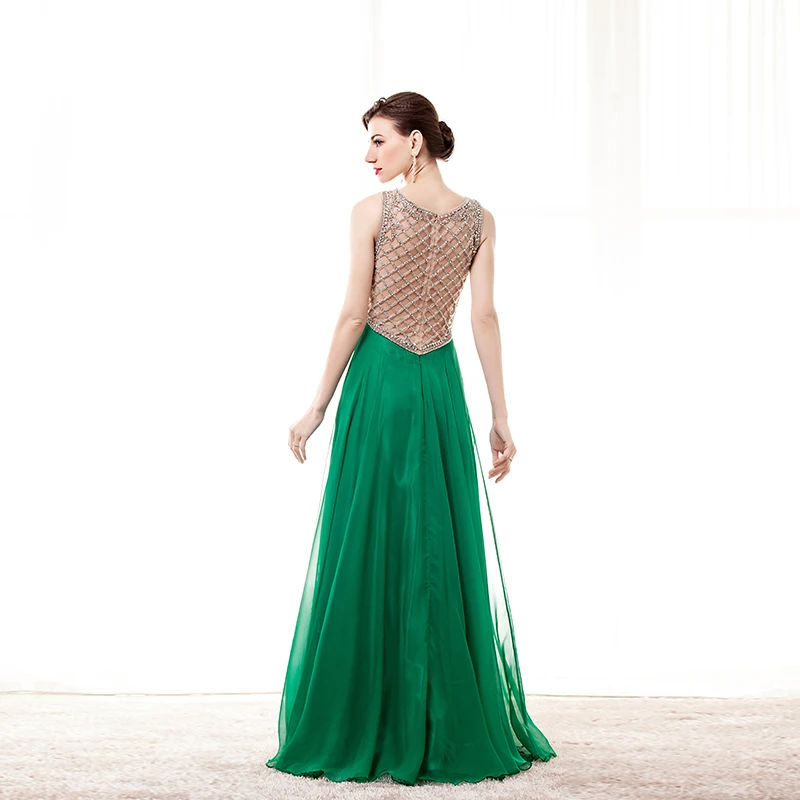 Реальное фото вечернее платье платья длинный замочный Вырез Топ Vestido de gala