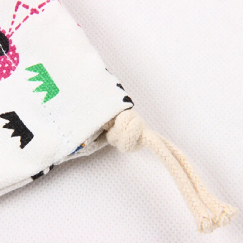 3 шт./компл. милые хозяйственные сумки с принтом хлопковая Эксклюзивная коллекция