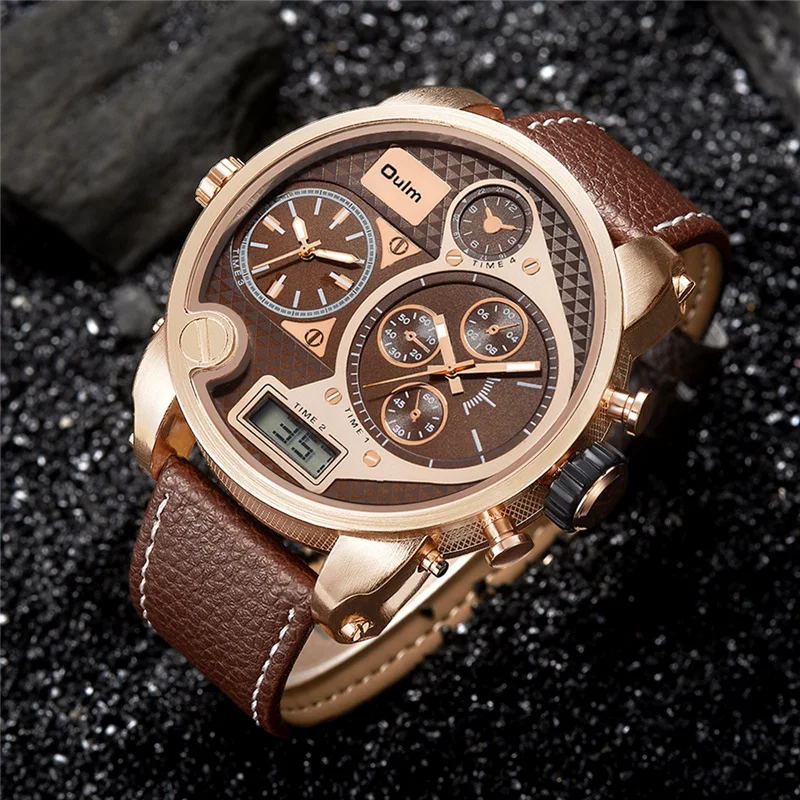 Men Watches Big OULM 9316B Brand Luxury Design Army Japan Movt Quartz dz Watch Male Sport Montres de Marque Luxe Reloj Hombre | Наручные
