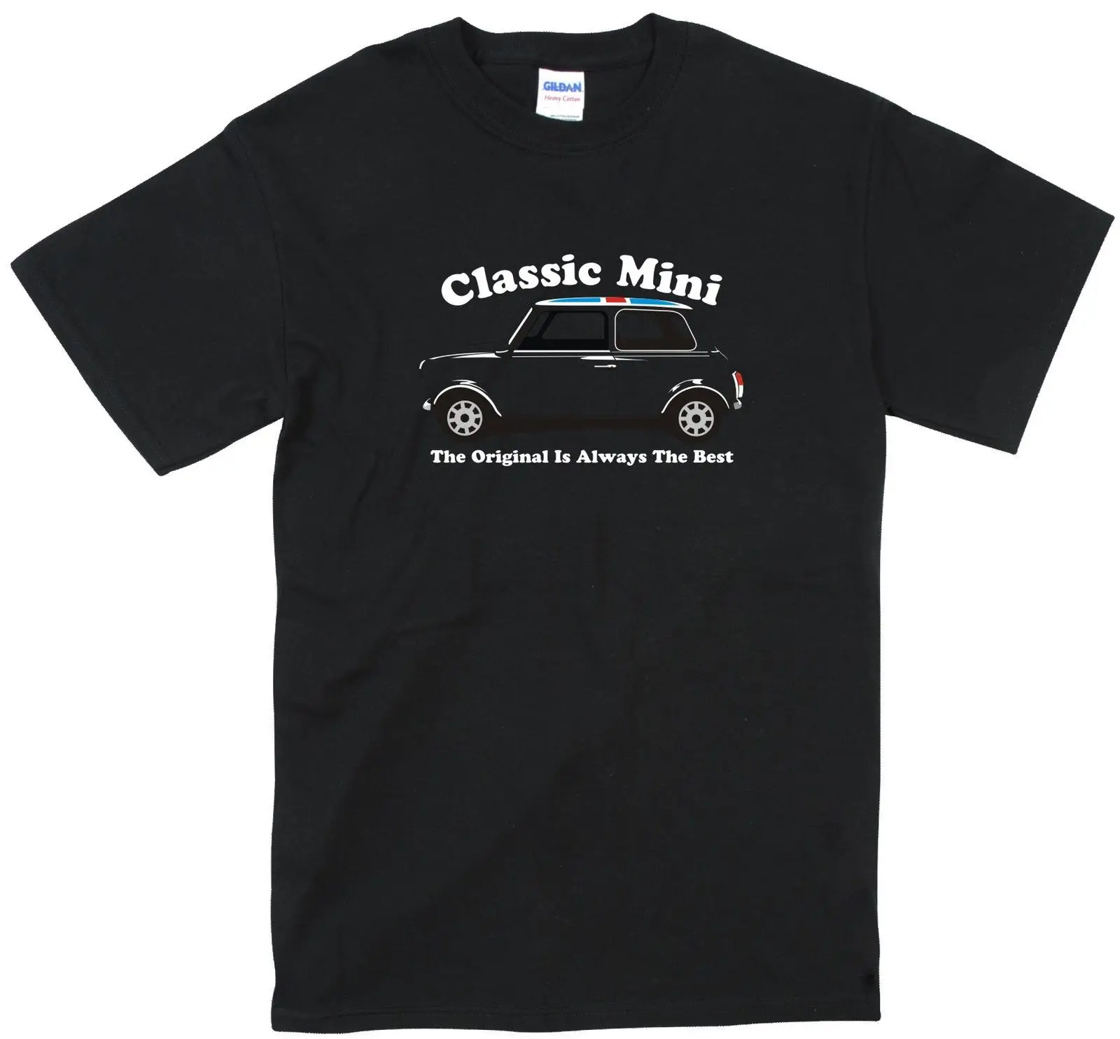 2019 New Mens T Shirts Classic Mini 1000 Cooper 60's Retro Car T Shirt Tee Monte Carlo Rally Shirt Print Round Neck Man
