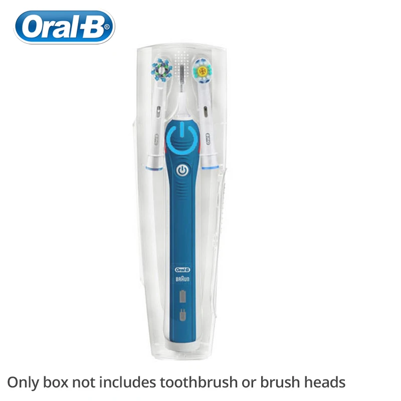 Дорожный Чехол Oral B для зубной щетки Pro600 700 2000 2500 4000 переносной чехол с бесплатной