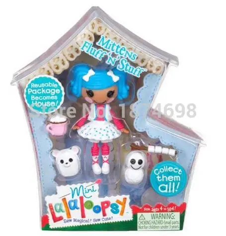 Новые игрушки Мини Lalaloopsy куклы Коллекция Фигурки Куклы для девочек Дети Рождественские подарки